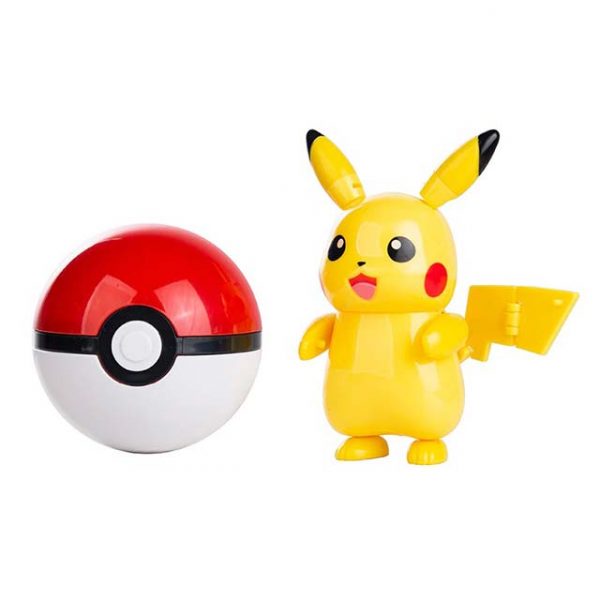 Pokemon Pikachu Deformation Toy Figure for decoration pokemonlogo buy online