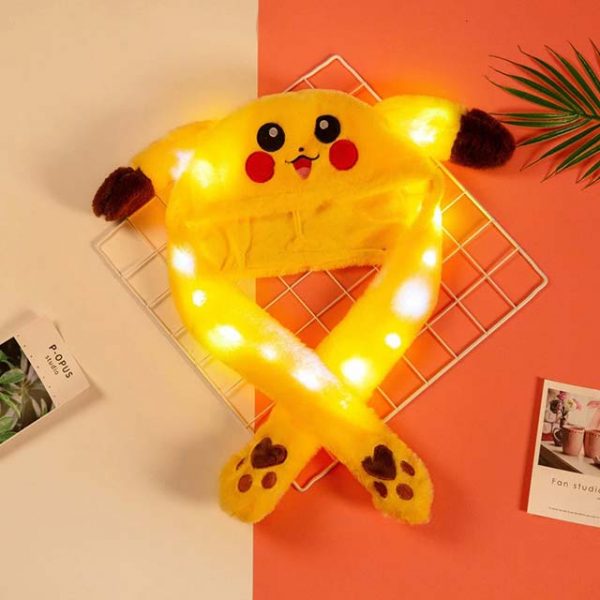 Pokemon Pikachu Glowing Hat Cute Children's Plush Toy pokemonlogo amazon buy online