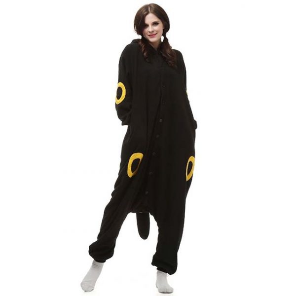 Pokemon Umbreon Pajama Flannel Black Cosplay for Women pokemonlogo amazon buy online